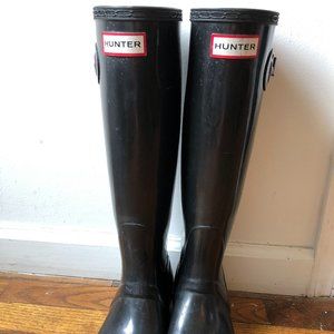 Black Hunter Boots
